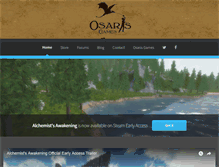 Tablet Screenshot of osaris.net